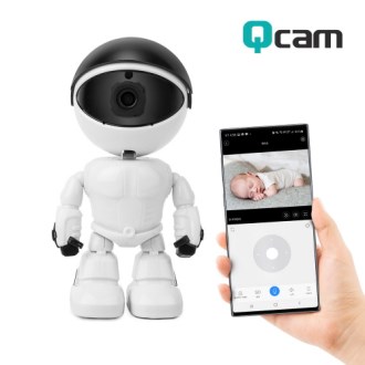 ťķ QCAM- K3 FULL HD �κ�Ʈ Ȩ CCTV IPī�޶� 200�� ȭ��
